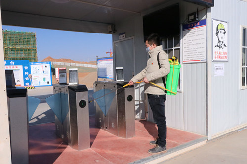 疫情防控，，，，城建公司党支部党员突击队奋战在一线-兰州新区AB娱乐集团门户网站