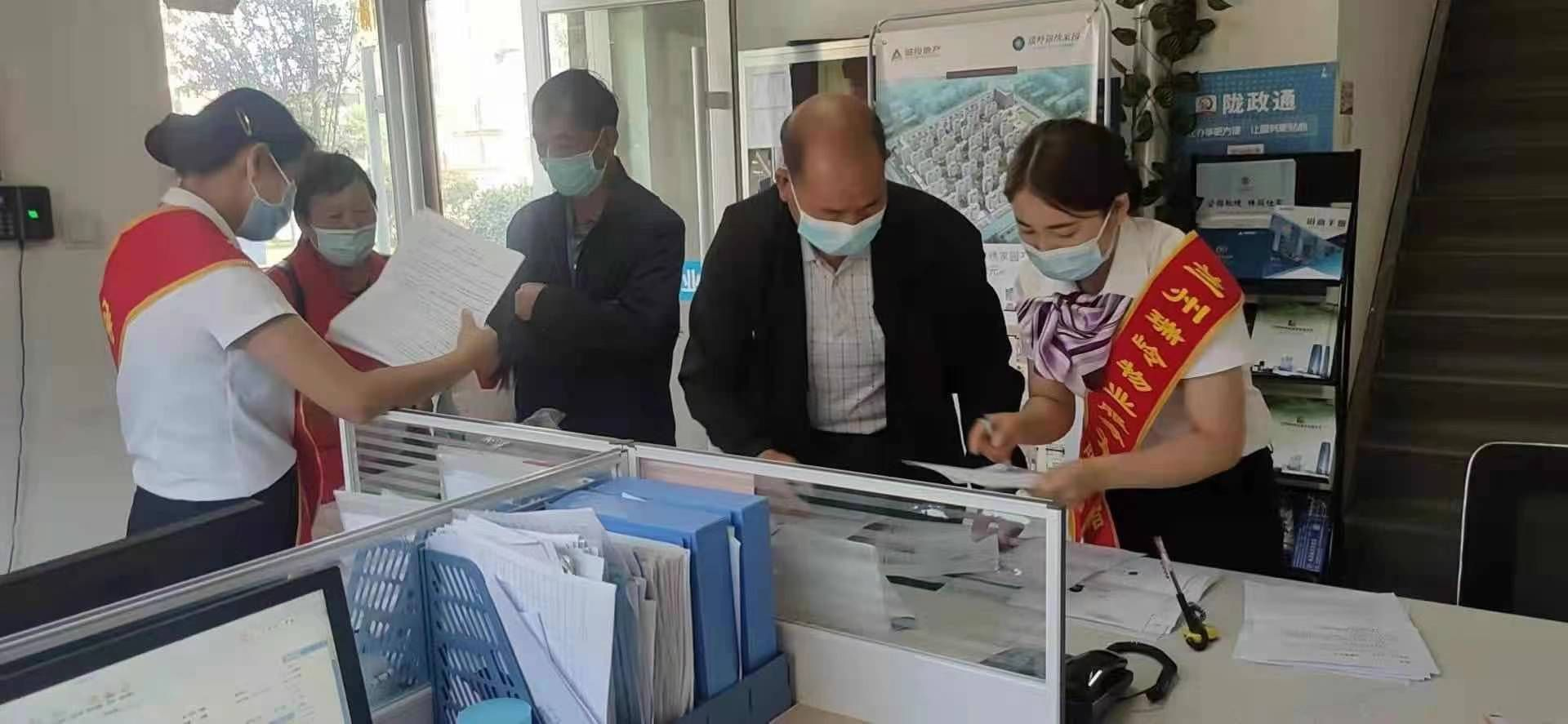 新区火家湾三期顺遂交付 接待业主回家-兰州新区AB娱乐集团门户网站