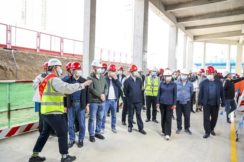 2021年兰州新区修建工程质量清静观摩会乐成举行-兰州新区AB娱乐集团门户网站