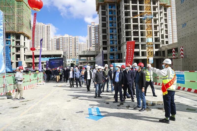2021年兰州新区修建工程质量清静观摩会乐成举行-兰州新区AB娱乐集团门户网站