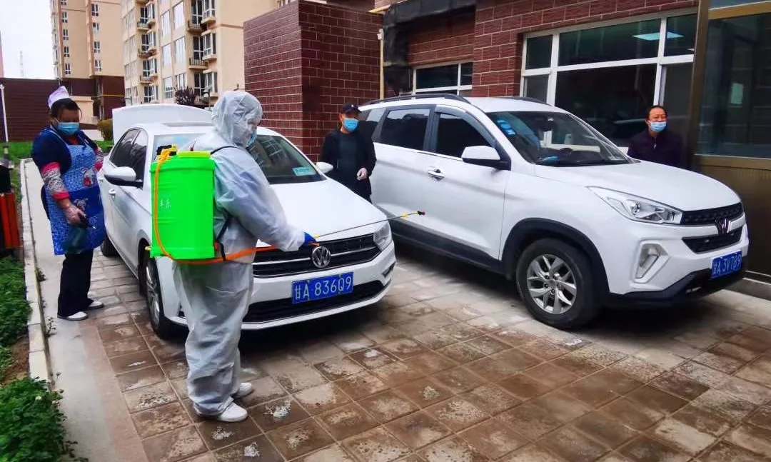 瑞岭物业全方位开展疫情防控-兰州新区AB娱乐集团门户网站