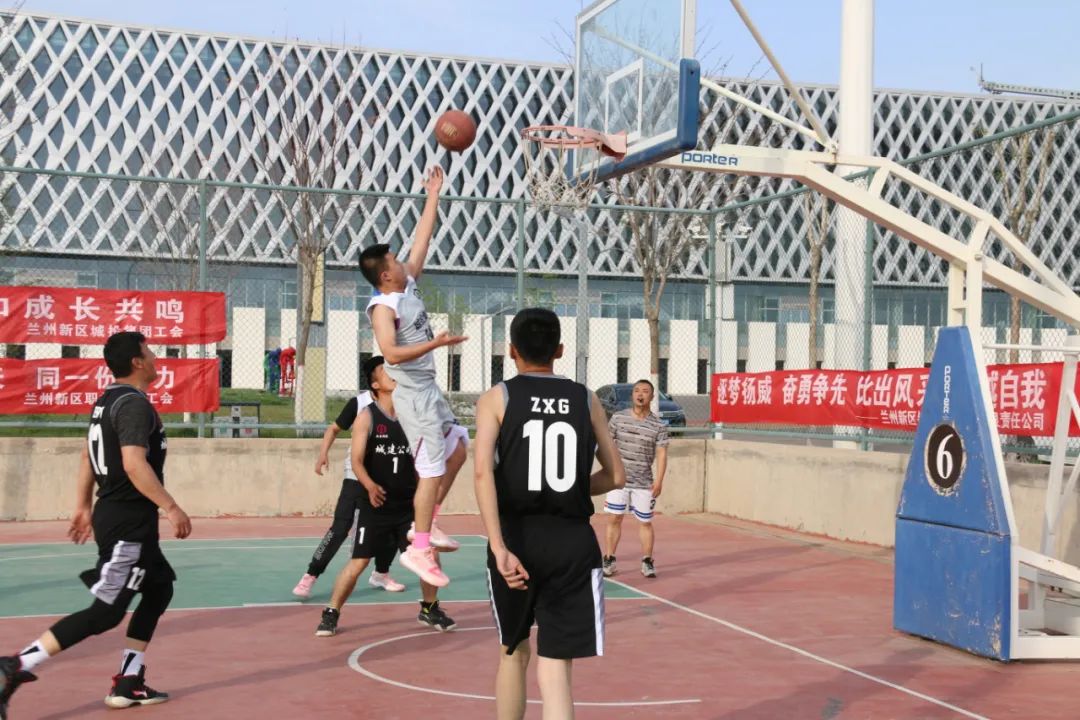 新区AB娱乐集团2022 年“职投杯”职工篮球赛正式开赛！-兰州新区AB娱乐集团门户网站