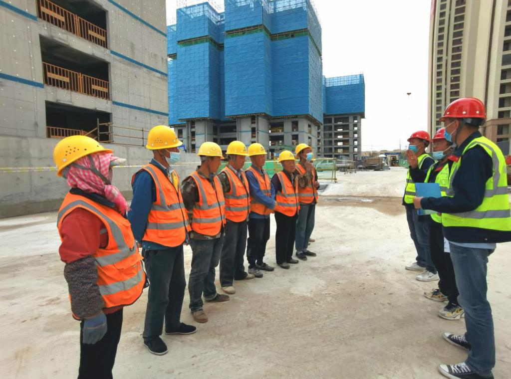 把清静课堂“搬进”施工现场-兰州新区AB娱乐集团门户网站