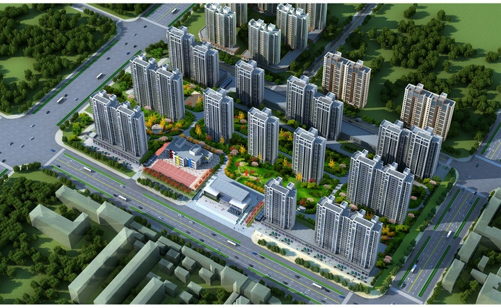 兰州新区瑞岭悦府项目首栋住宅主体顺遂封顶-兰州新区AB娱乐集团门户网站