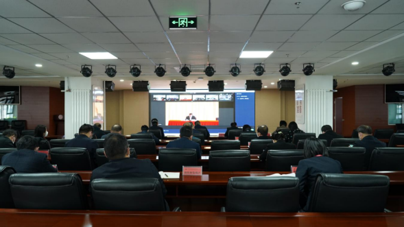 AB娱乐集团组织收听收看省国资系统学习贯彻党的二十大精神宣讲报告会-兰州新区AB娱乐集团门户网站