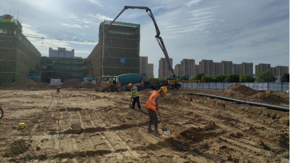 战高温 抢进度 | 这些重点民生项目建设掀“热浪”-兰州新区AB娱乐集团门户网站