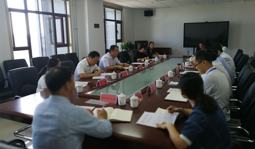 新区财务局局长龙卫东一行调研AB娱乐集团-兰州新区AB娱乐集团门户网站