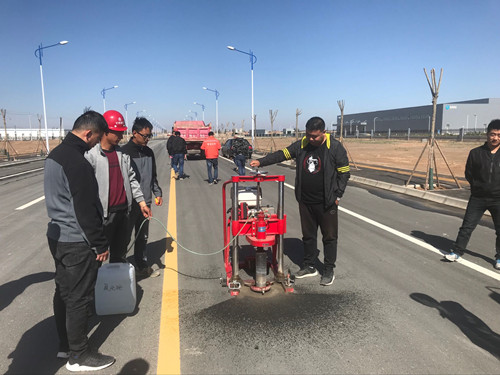 兰州新区纬三十二路西延段顺遂通太过部分项工程验收-兰州新区AB娱乐集团门户网站