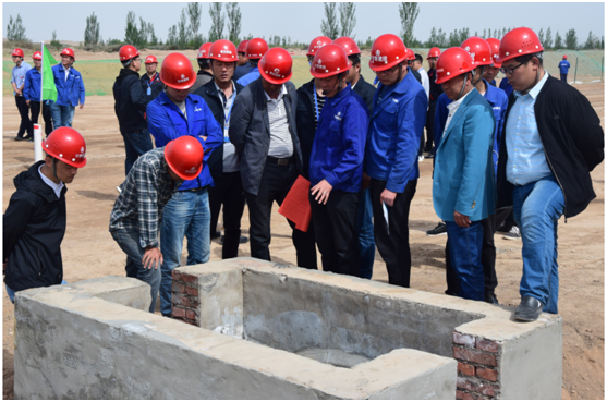城建公司开展蹊径施工手艺交流暨现场观摩活动-兰州新区AB娱乐集团门户网站
