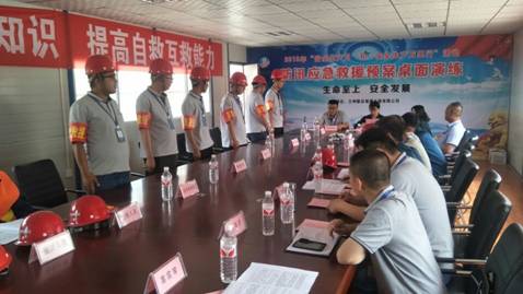 新区城建公司开展防洪防汛应抢救援预案桌面演练活动-兰州新区AB娱乐集团门户网站