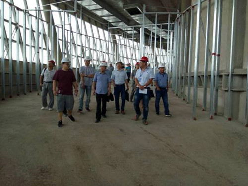 省发改委党组成员、副主任贾永安视察甘肃省经济社会生长展览馆建设项目-兰州新区AB娱乐集团门户网站