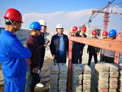 铁投公司开展施工现场高空作业清静专项检查-兰州新区AB娱乐集团门户网站