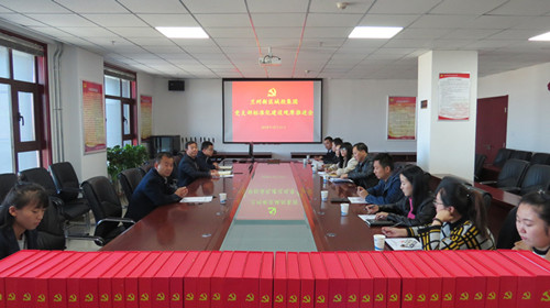 新区AB娱乐集团开展党支部建设标准化观摩交流活动-兰州新区AB娱乐集团门户网站