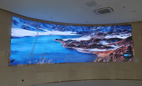 瑞岭名郡营销中心智能化大屏项目顺遂完工-兰州新区AB娱乐集团门户网站