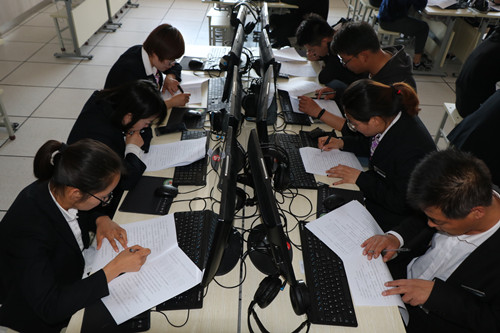 新区瑞岭物业公司举行2019年度第二次文员手艺交锋活动-兰州新区AB娱乐集团门户网站