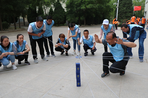 新区瑞岭物业组织开展员工拓展训练活动-兰州新区AB娱乐集团门户网站