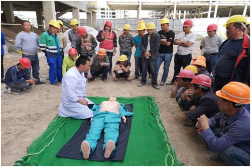 新区铁投公司开展应抢救援演练培训-兰州新区AB娱乐集团门户网站