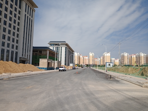 新区ZB2#、ZB5#、ZB7#路完成路灯装置-兰州新区AB娱乐集团门户网站