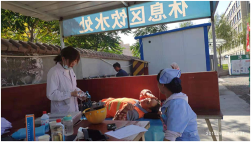 兰州新区瑞玲商务中心项目开展农民工康健体检活动-兰州新区AB娱乐集团门户网站