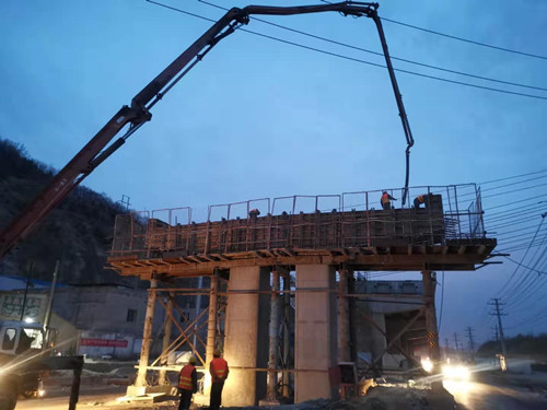 G109线（忠和傅家窑立交至八里湾）改扩建项目桥梁工程取得阶段性希望-兰州新区AB娱乐集团门户网站