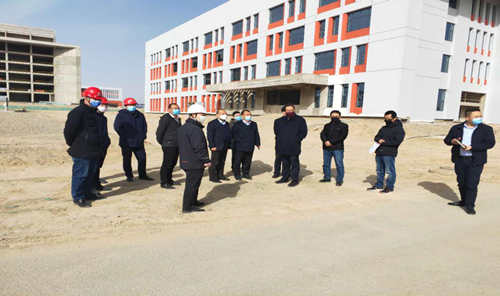 牛成喆调研AB娱乐集团重点建设项目-兰州新区AB娱乐集团门户网站