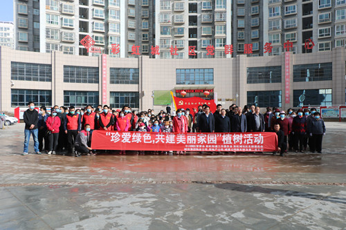 新区AB娱乐集团开展义务植树活动-兰州新区AB娱乐集团门户网站