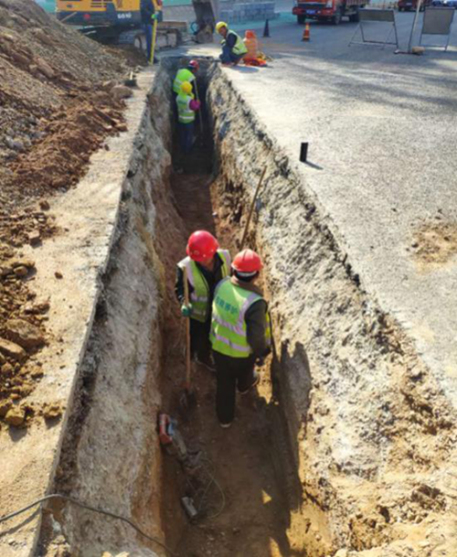 G109线改扩建项目解决排污难题  赢得住民企业认可-兰州新区AB娱乐集团门户网站