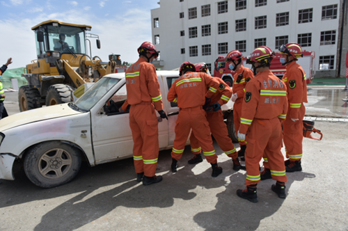 兰州新区2020年生产清静事故综合应急预案演练圆满竣事-兰州新区AB娱乐集团门户网站