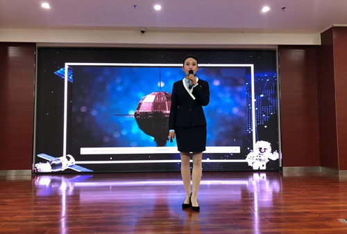 甘肃省第五届科普解说大赛甘肃省经济社会生长展览馆选拔赛在AB娱乐集团举行-兰州新区AB娱乐集团门户网站