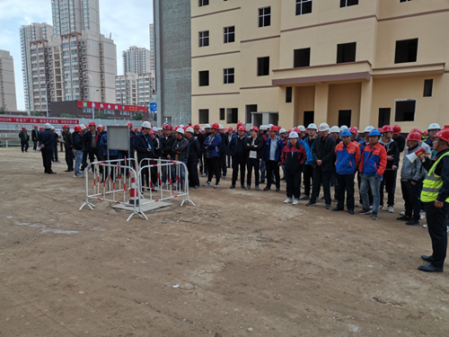 新区AB娱乐集团组织开展景观绿化及室外工程现场观摩-兰州新区AB娱乐集团门户网站