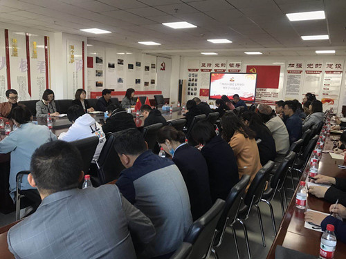 新区文明单位建设观摩团来我集团现场观摩-兰州新区AB娱乐集团门户网站