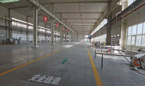华亿公司完成铝合金门窗厂建厂事情-兰州新区AB娱乐集团门户网站