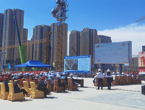 学习建设两不误！新区AB娱乐集团把党史学习教育“搬”进工地-兰州新区AB娱乐集团门户网站